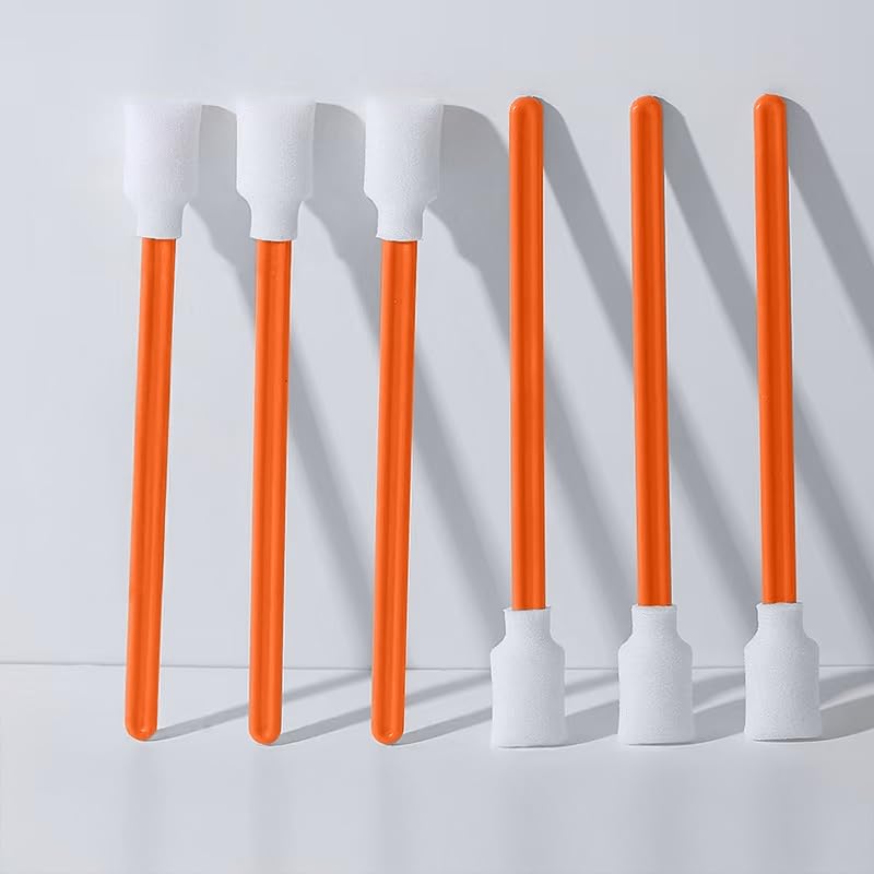 JEPNJPU 400PCS Professional Foam Cleaning Swab Sticks Dust-Free Cleaning Sponge Tip Swabs for Printer Scanners Camera Optical Lens Gun Arts Crafts Automotive Detailing - Image 3